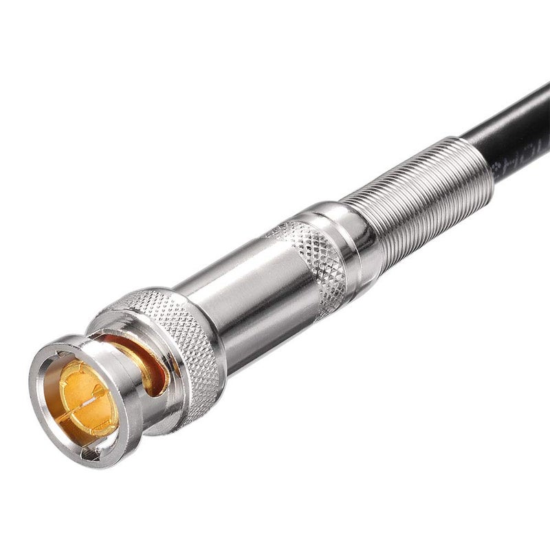 Eightwood BNC Male to 3.5mm 1/8" Mono Male Plug Stereo Adapter Antenna Coaxial Power Audio Cable 6.5 Feet - Image 4